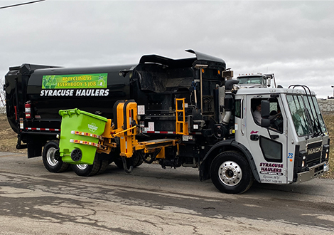 Residential Trash Pick Up from Syracuse Haulers Waste Removal