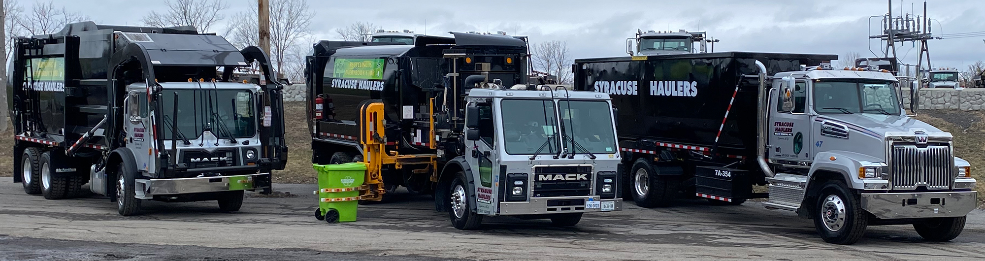 Syracuse Haulers Waste Removal Hero Unit Image